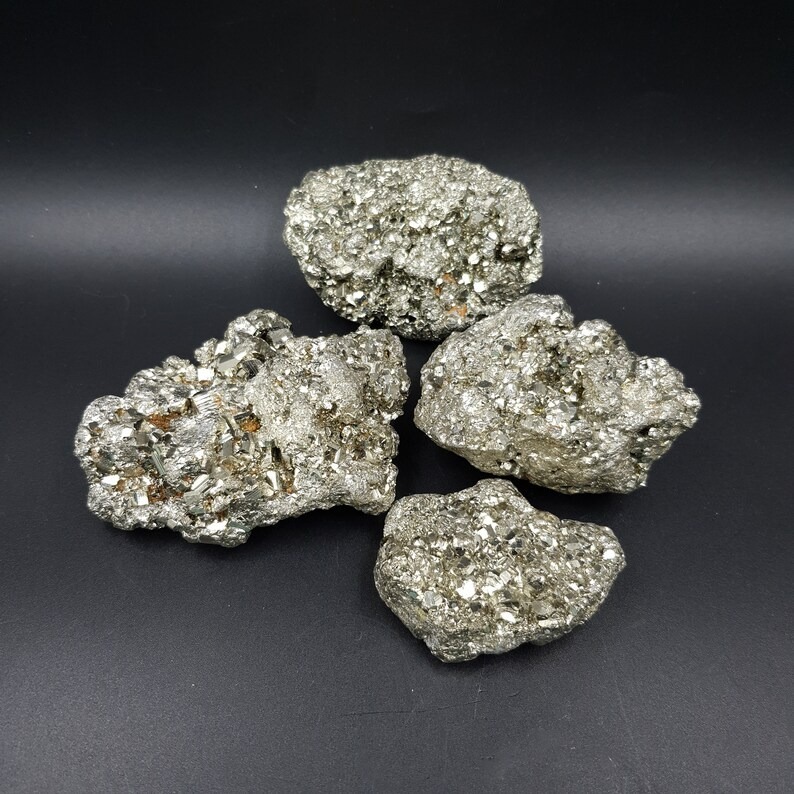 Natural Raw Pyrite Cluster