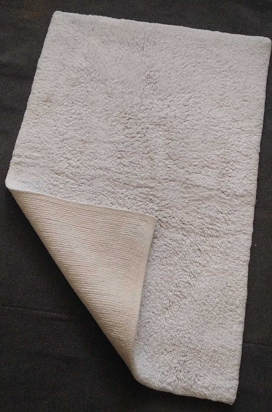 Hospitality Bath Rugs - Tufted Cotton, 60x90 Cm | Anti-slip, Quick Drying, Customizable Design, Machine Washable