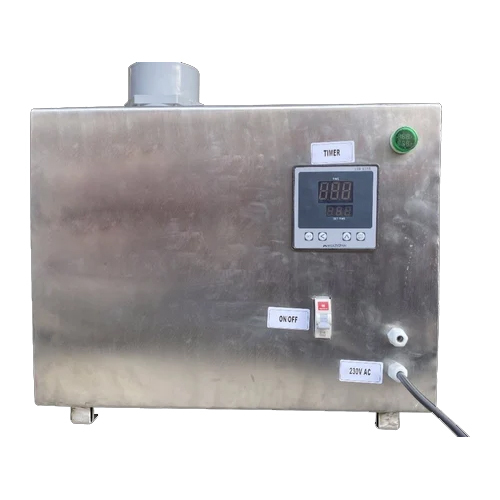 Industrial Ultrasonic Humidifier - Stainless Steel, Various Size Options, Silver | 220-240 Volt Efficient Moisture Addition