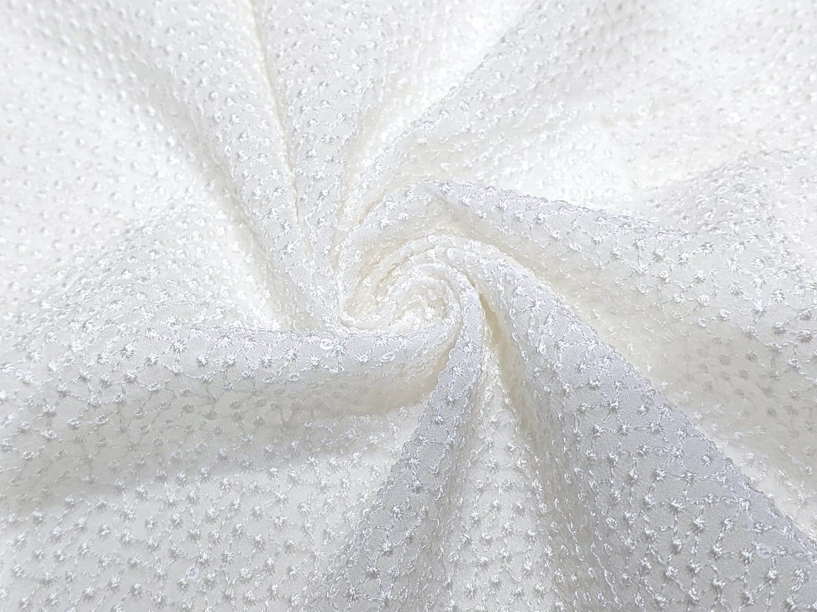 Allover Sequins Designer Fabric