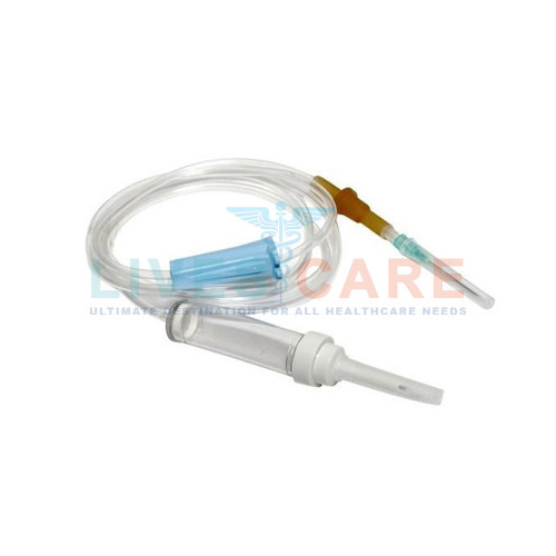 Iv Set With Bulb Latex By Medilivescare Manufacturing Private Limited