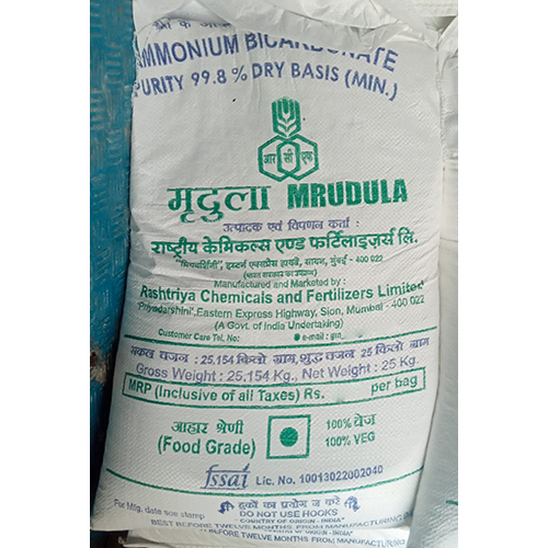 Ammonium Bicarbonate - Physical Form: Powder
