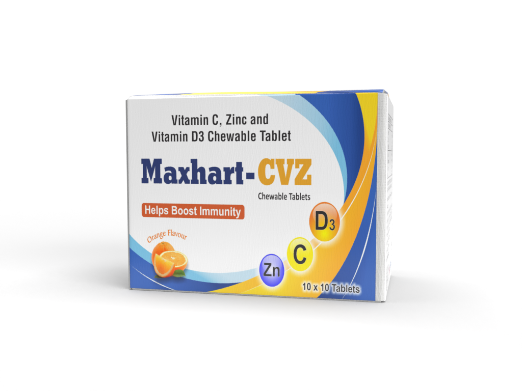 Vitamin C With Zinc And Vitamin D3 Tablet