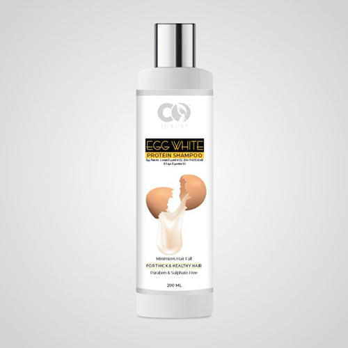 200Ml Egg White Protein Hair Shampoo - Attributes: Smudge Proof