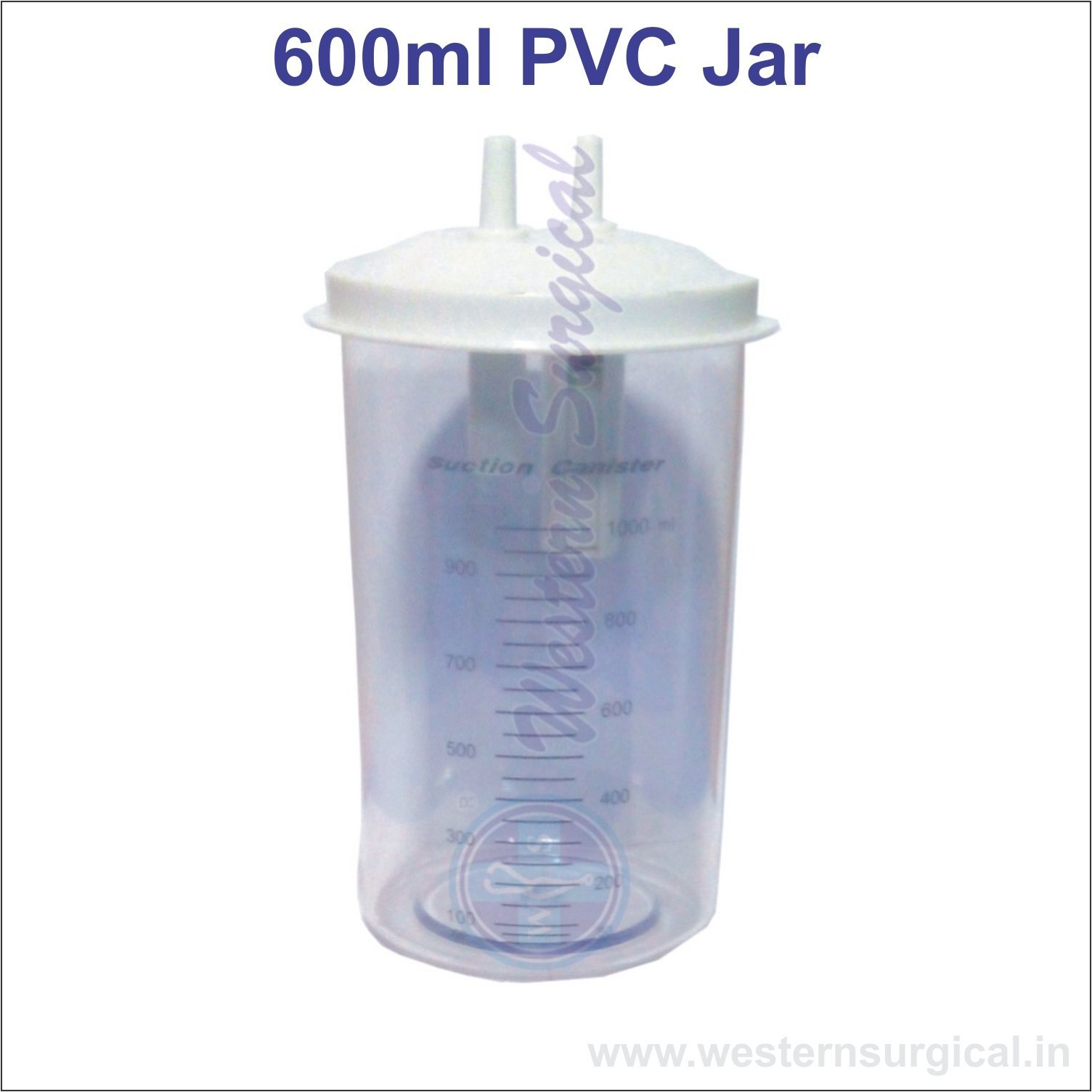 600ml Pvc Jar - Automation Grade: No