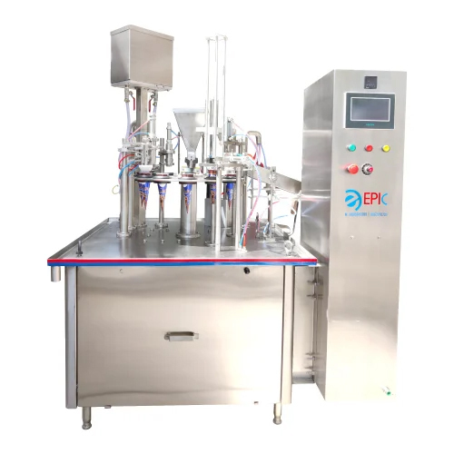 Ss 304 Cup-Cone Filling Machine - Feature: High Efficiency