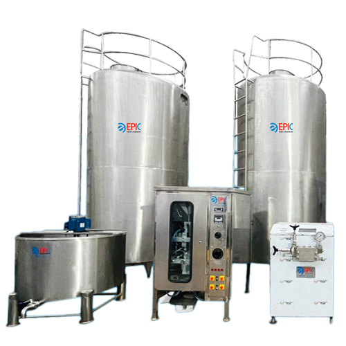 High Efficiency Ss Dairy Processing Plant
