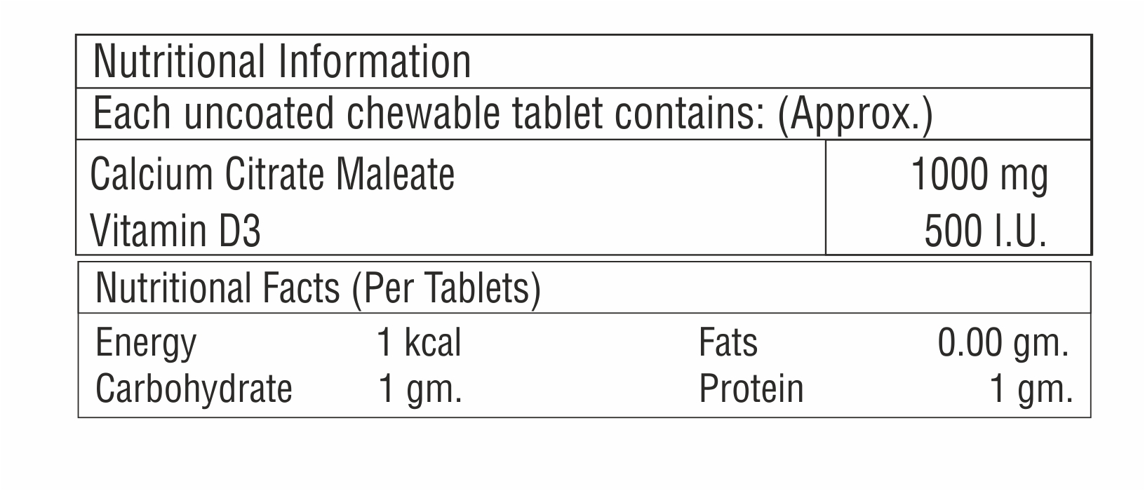 Calcium Citrate And Vitamin D3 Tablets - Essential Supplements For Bone Health, Supports Osteoporosis And Muscle Conditions