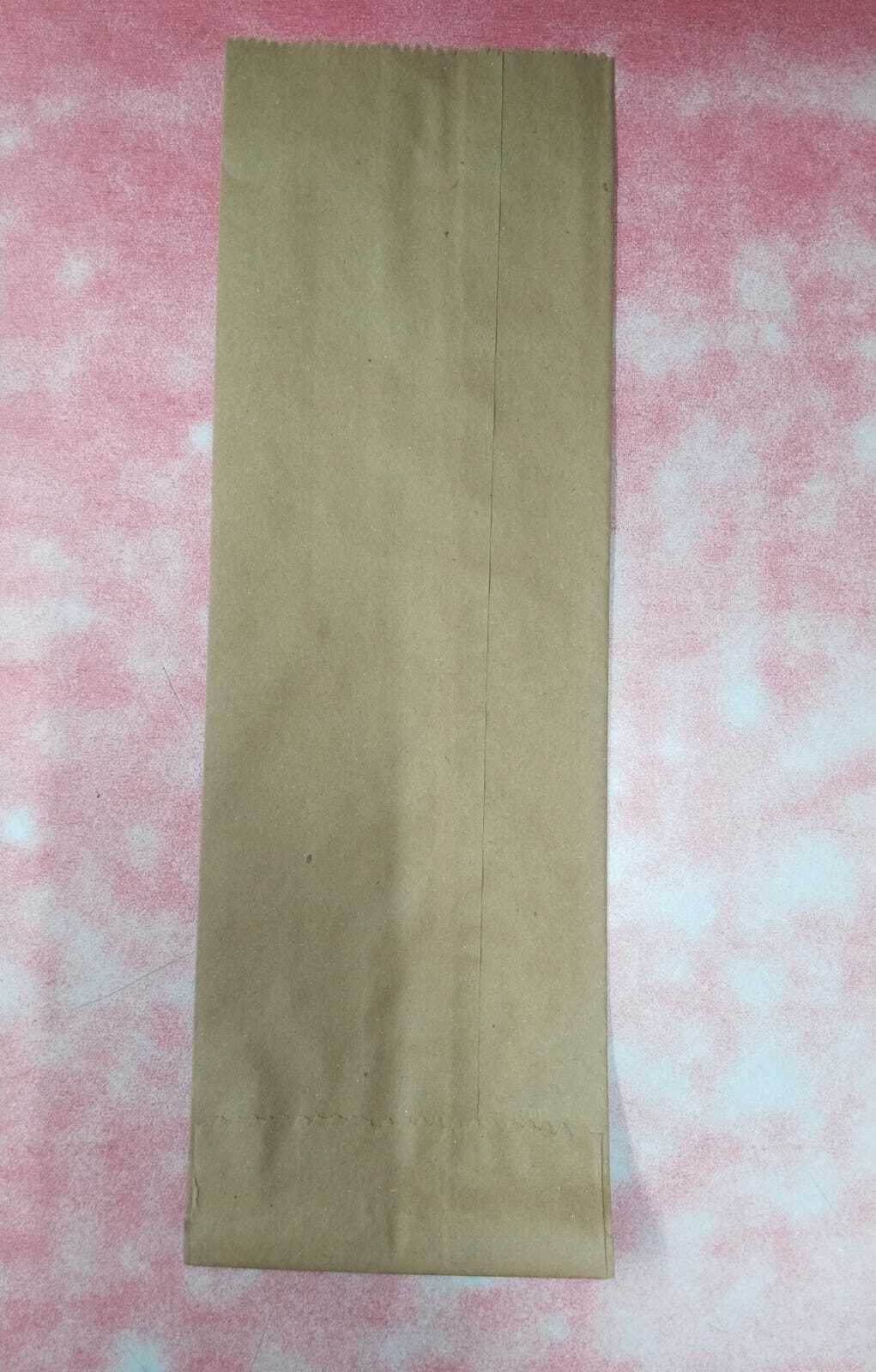 Paper Bag - Brown Kraft Material | Versatile Use For Groceries, Medical Supplies, And Restaurants
