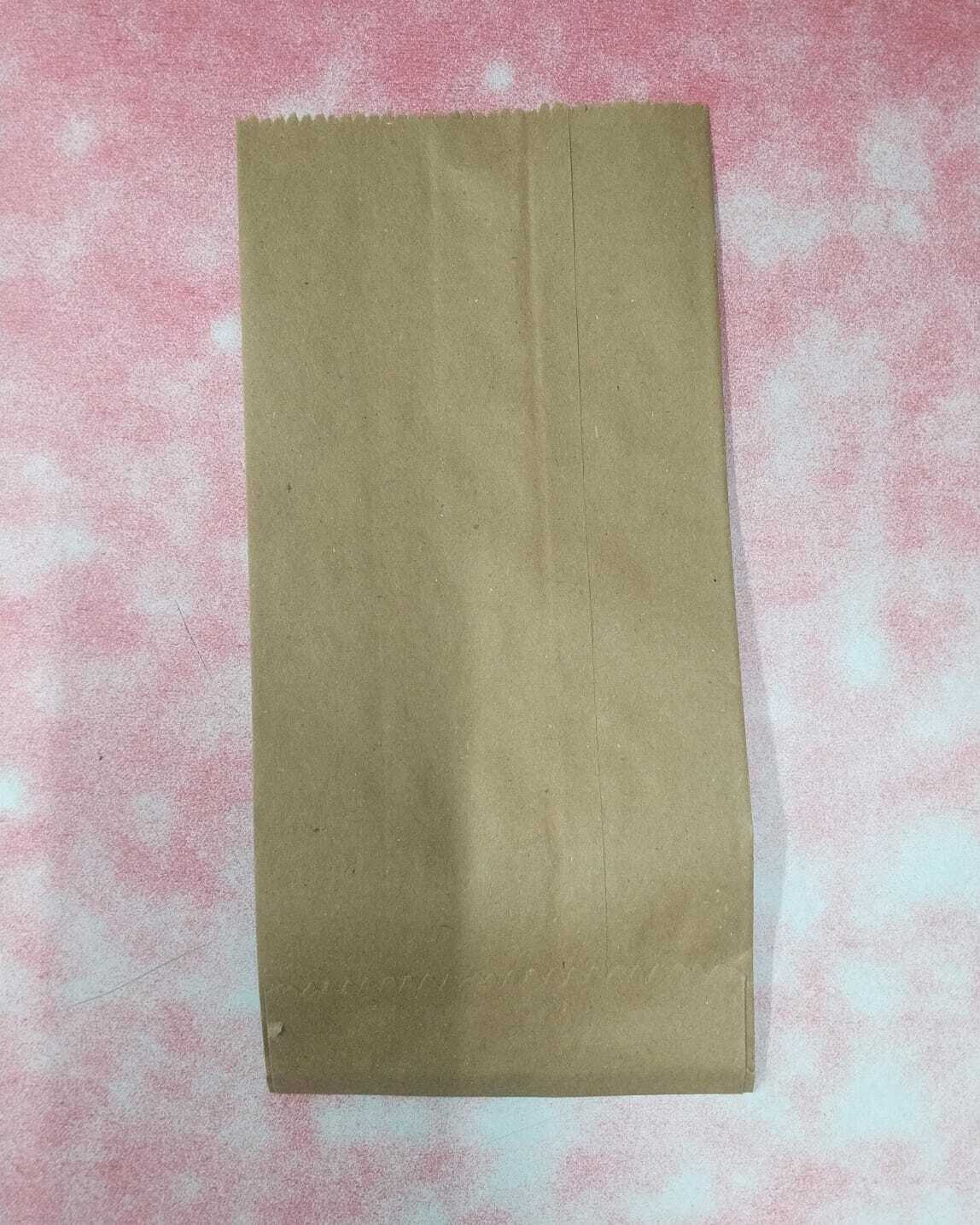 Paper Bag - Brown Kraft Material | Versatile Use For Groceries, Medical Supplies, And Restaurants