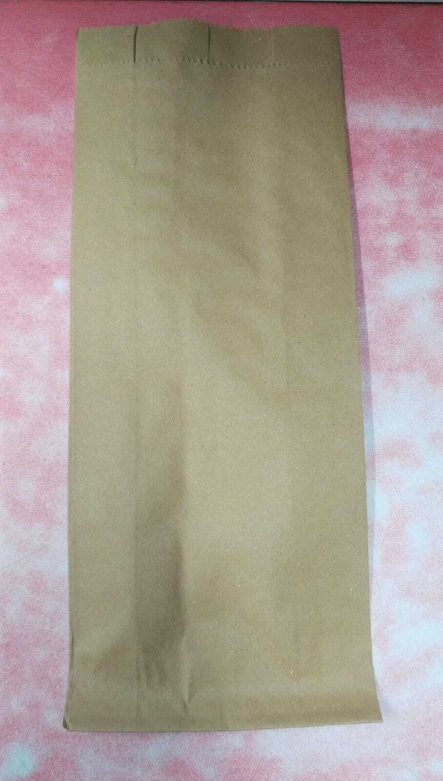 Paper Bag - Brown Kraft Material | Versatile Use For Groceries, Medical Supplies, And Restaurants