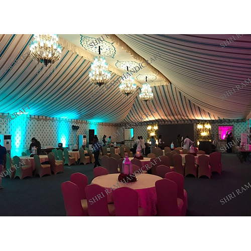 Outdoor Banquet Hall Tent - Color: As Per Requirement