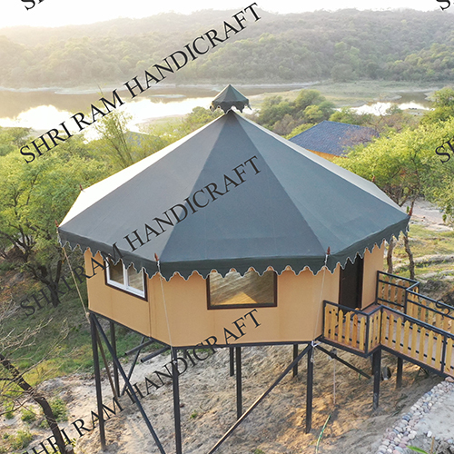 Outdoor Octangle Tent - Color: As Per Requirement
