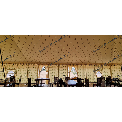 Outdoor Restaurent Tent - Color: As Per Requirement