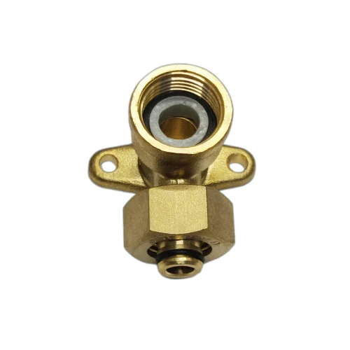 1216 JDL Gold Brass W M Elbow - Brass Material, Golden Color, High Quality Standard, Warranty Included | Rust Resistance, Impeccable Finish, High Strength