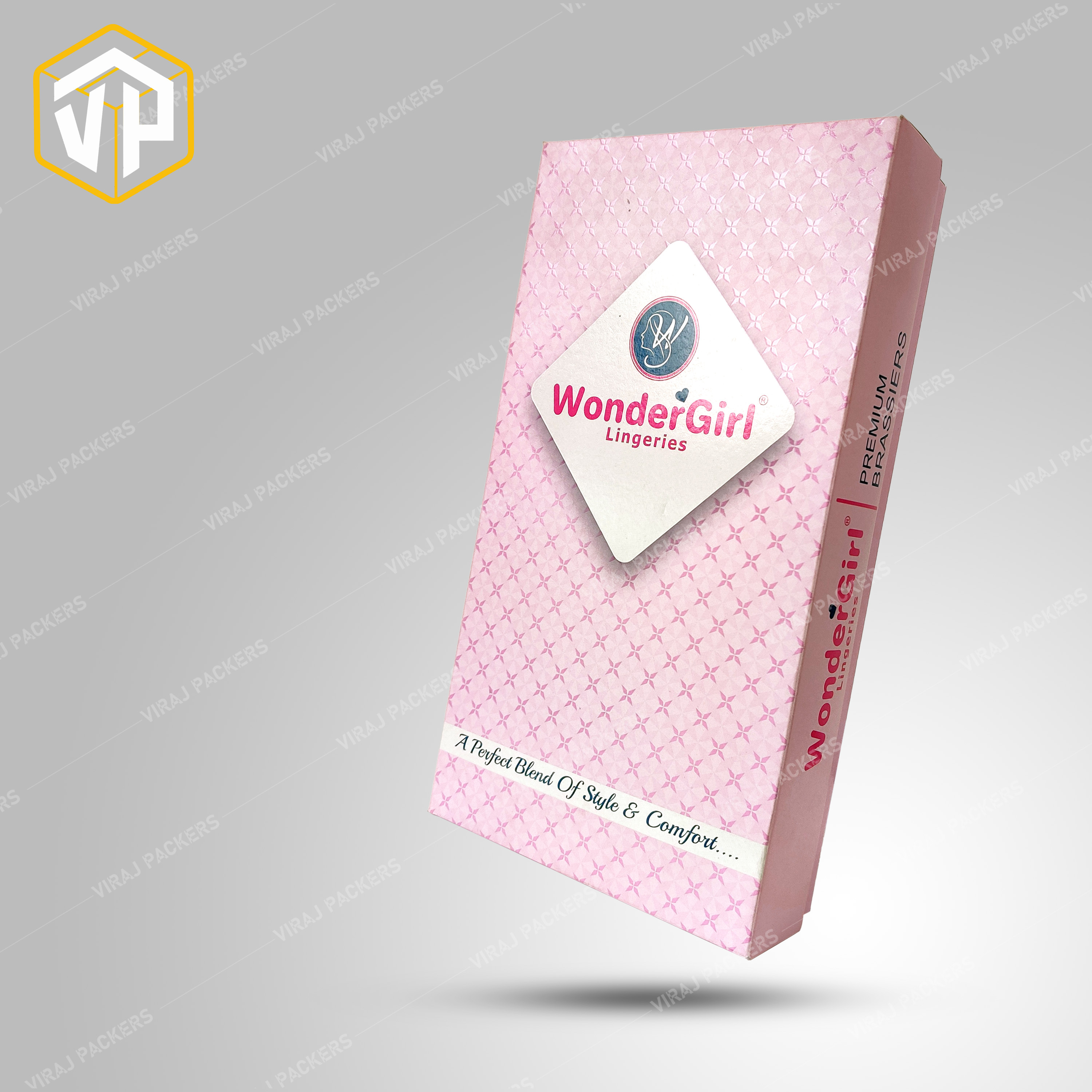 Garment Packaging Box Top Bottom / Shirts Packaging Box - Paper Customized Size Matte Lamination Uv Offset Printing Rectangular Shape Uv Coating