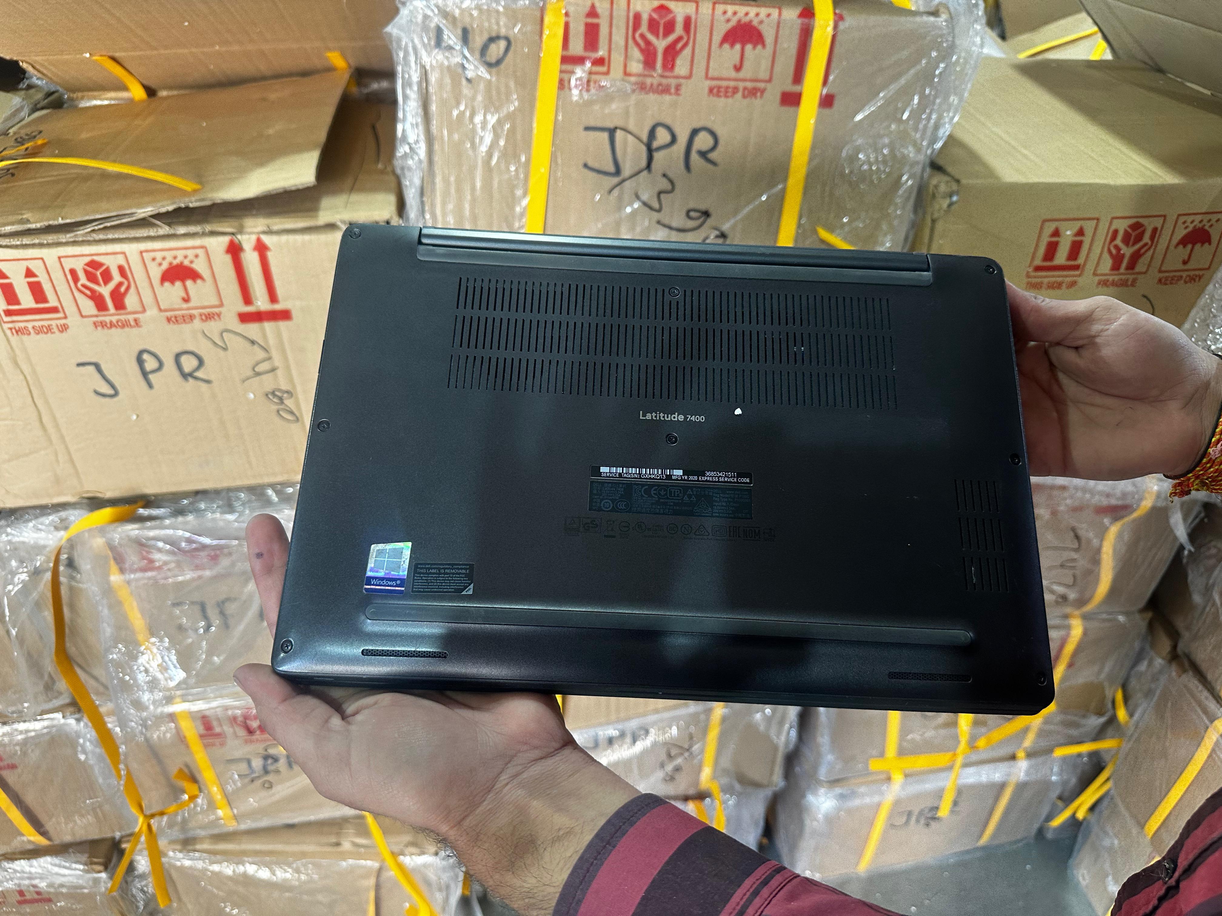 Used Dell Latitude 7400 Intel Core I5 8th Gen 14" Fhd Display Laptop - Available Color: Black