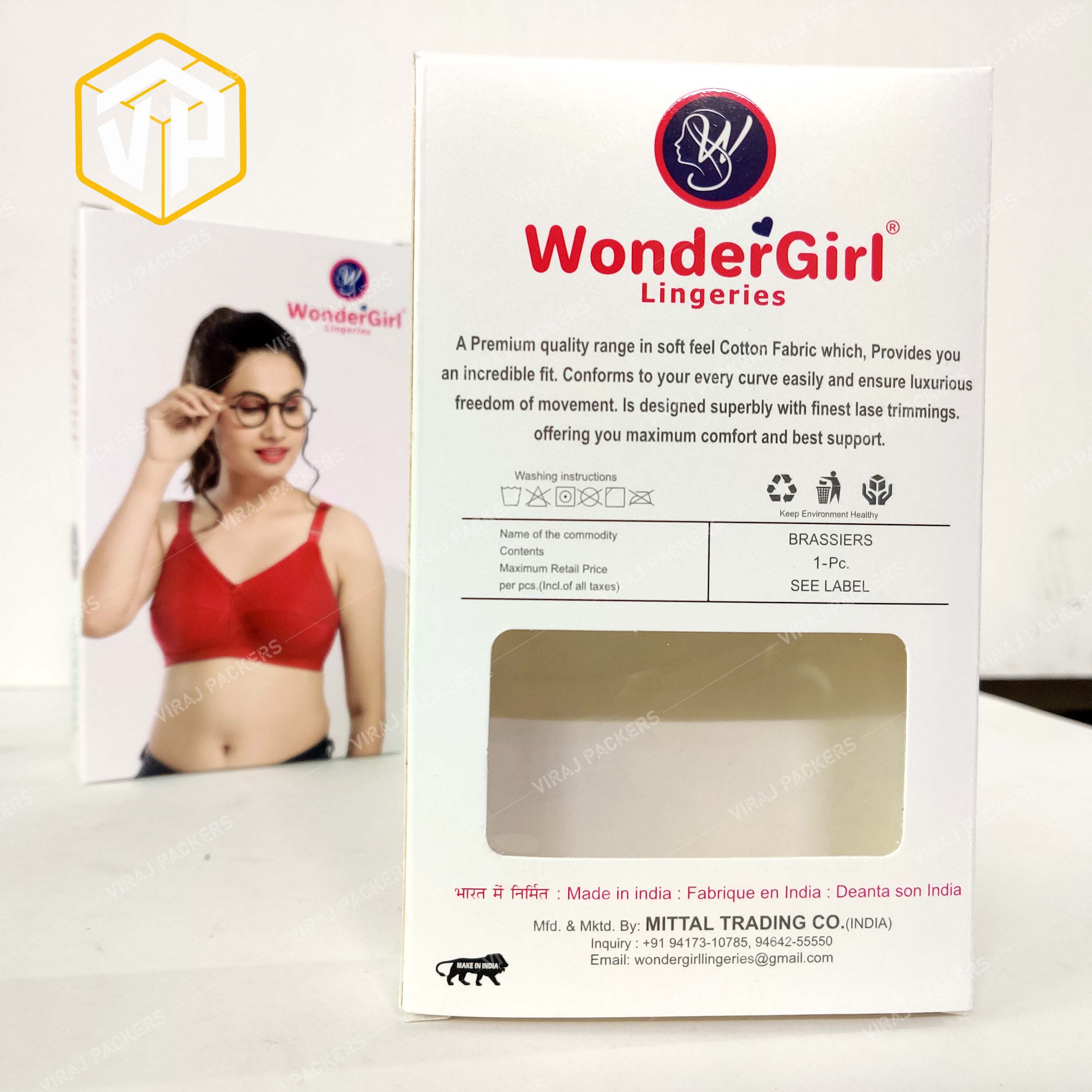 Bra Packaging Box - Sturdy Cardboard, Rectangular Shape, Customizable Design With Foil Stamping, Protective And Eco-friendly Features