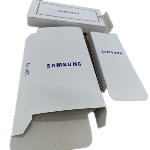 Printed Duplex Corrugated Box - Coated Paper, Customized Size Options, Multiple Colors Available, Polished Finish, Embossed Printing