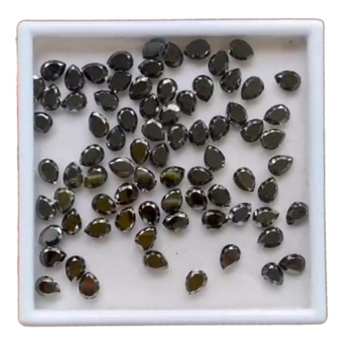 8-6Mm Black Pear Diamond - Diamond Type: Natural