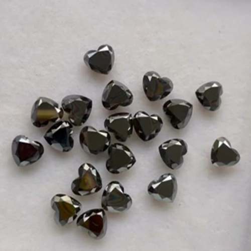 7Mm Black Heart Diamond - Density: 3.52 Gram Per Cubic Centimeter(G/Cm3)
