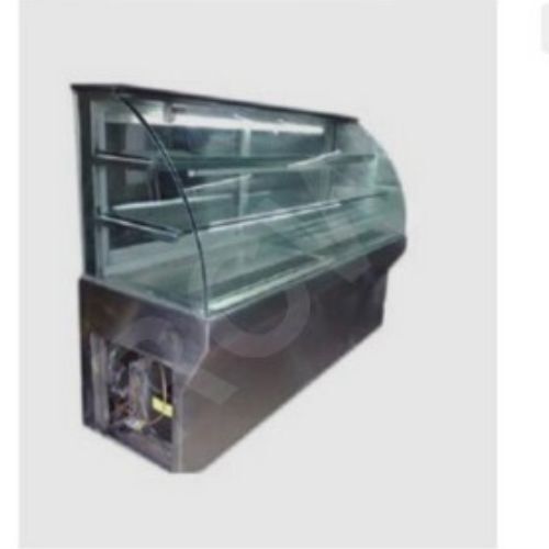 Second Hand Display Counter - Acrylic Material, Transparent Color , Sturdy Build With Adjustable Shelving And Glass Front For Maximum Visibility