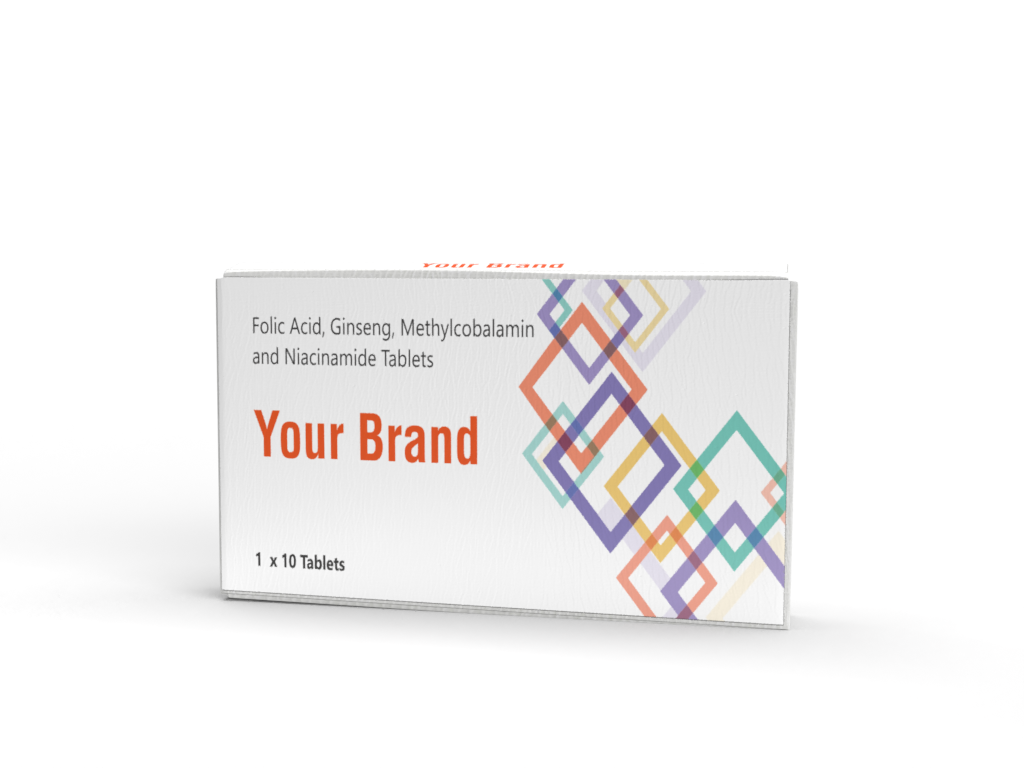 Folic Acid With Ginseng And Niacinamide Tablet