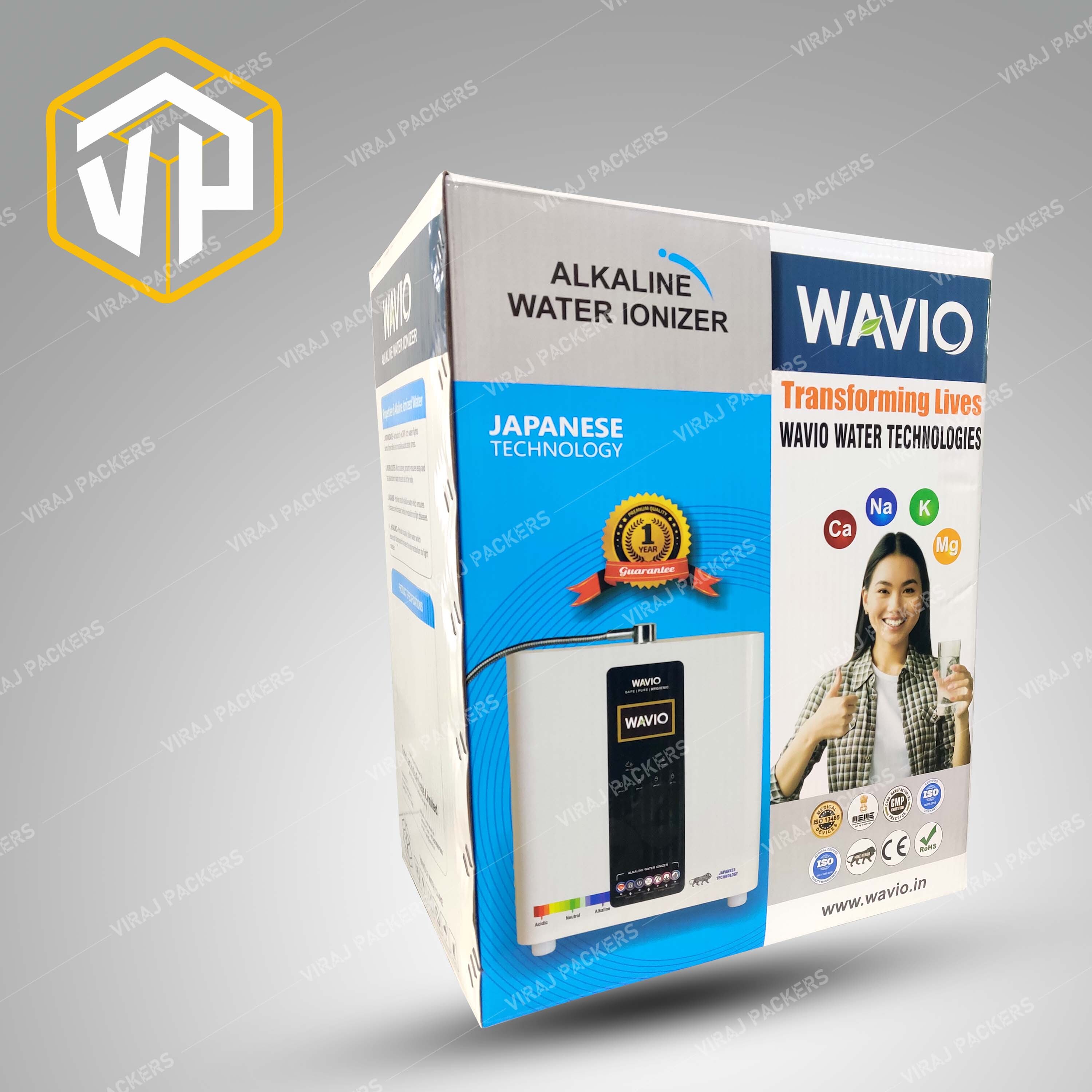 Customized Water Filter Packaging Box - Paper Material | Eco-friendly, Printed Patterns, Uv Offset Printing, Personalized Branding, Decorative Textures