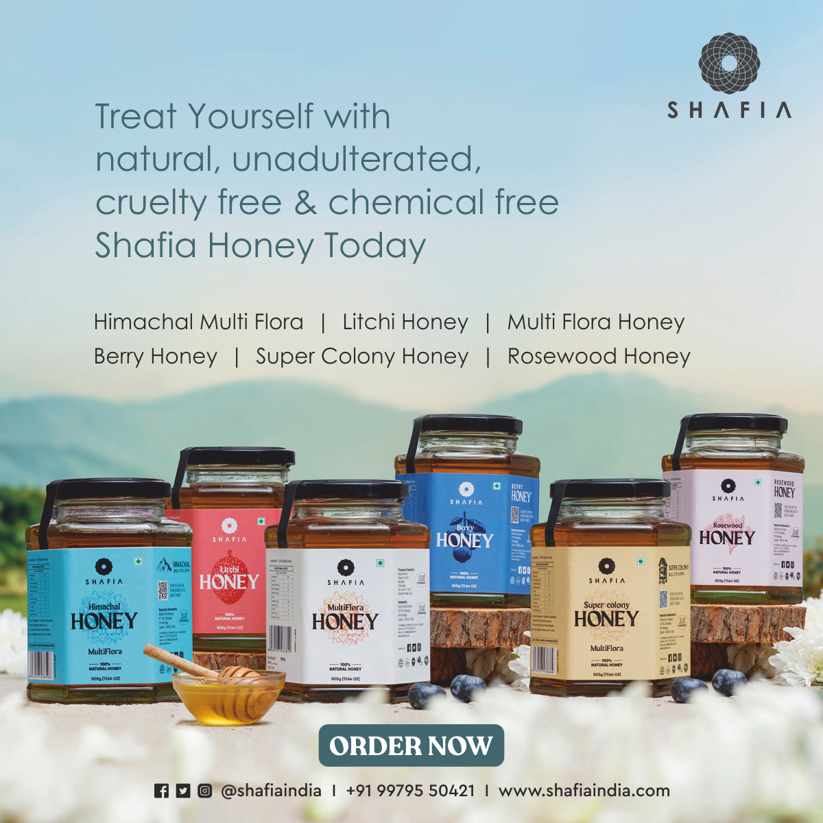 Multi Flora Honey 100gm - Grade: Edible