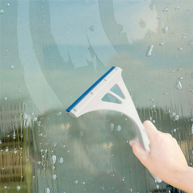 Plastic Glass Wiper And Kitchen Platform Wiper (Multicolor) (0748)