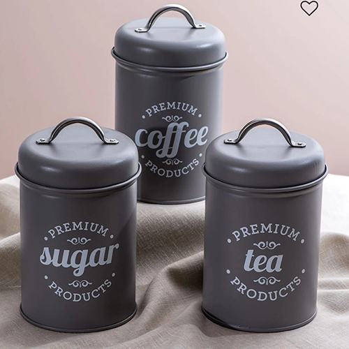 Round Tea Coffee Box