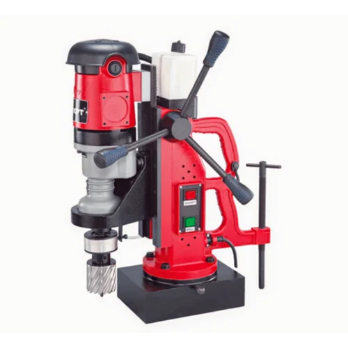 Magnetic Core Drilling Machine - Color: Black And Red