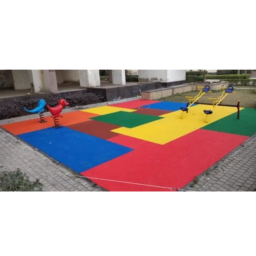 Interlocking PP Tiles - Durable Plastic, Customizable Size & Shape, Smooth Surface | Waterproof Playground Flooring Solution for Safe Outdoor Play