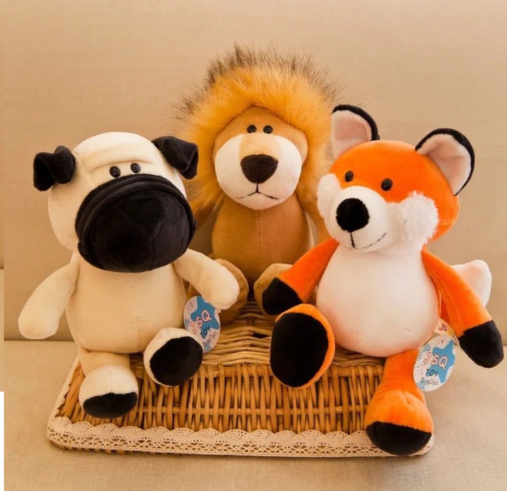 Animal Soft Toy - Color: Multicolor