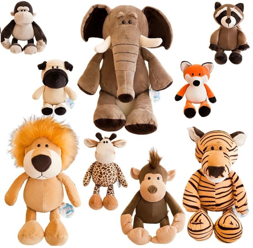 Animal Soft Toy - Color: Multicolor