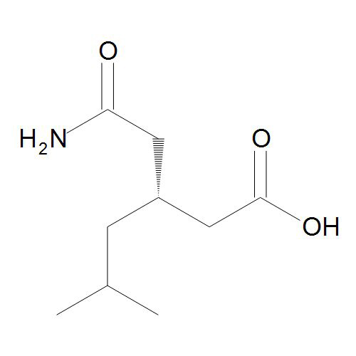 R)-(-)-3-(Carbamoylmethyl)-5-Methylhexanoic Acid - Pharmaceutical Intermediate Powder, Industrial Use, White Color, Shelf Life: As Per Available Months