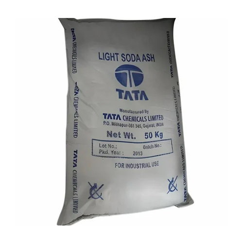 Soda Ash - Industrial Grade Powder | Purity Over 95%, CAS No 497-19-8, High-Quality Inorganic Chemical, Ideal for Various Industrial Applications, Store in Dry Place