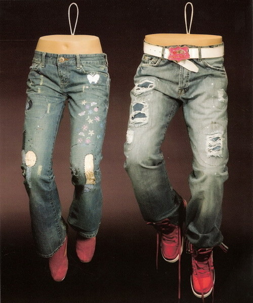 जींस पुतले