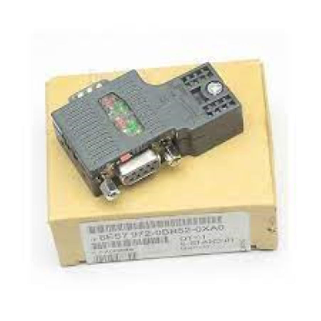 Simatic Dp Connection Plug - 15.8x59x35.6 Mm, Fastconnect Insulation Displacement Method, Designed For Profibus Up To 12 Mbit/s 90â° Cable Outlet, 24v Rated Voltage, Lightweight At 0.047 Kg
