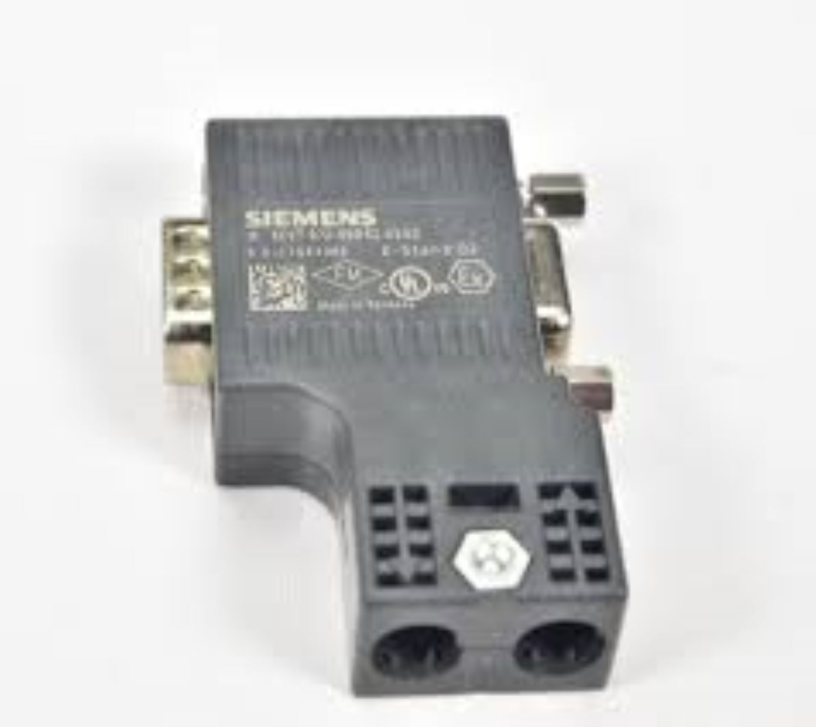 Simatic Dp Connection Plug - 15.8x59x35.6 Mm, Fastconnect Insulation Displacement Method, Designed For Profibus Up To 12 Mbit/s 90â° Cable Outlet, 24v Rated Voltage, Lightweight At 0.047 Kg