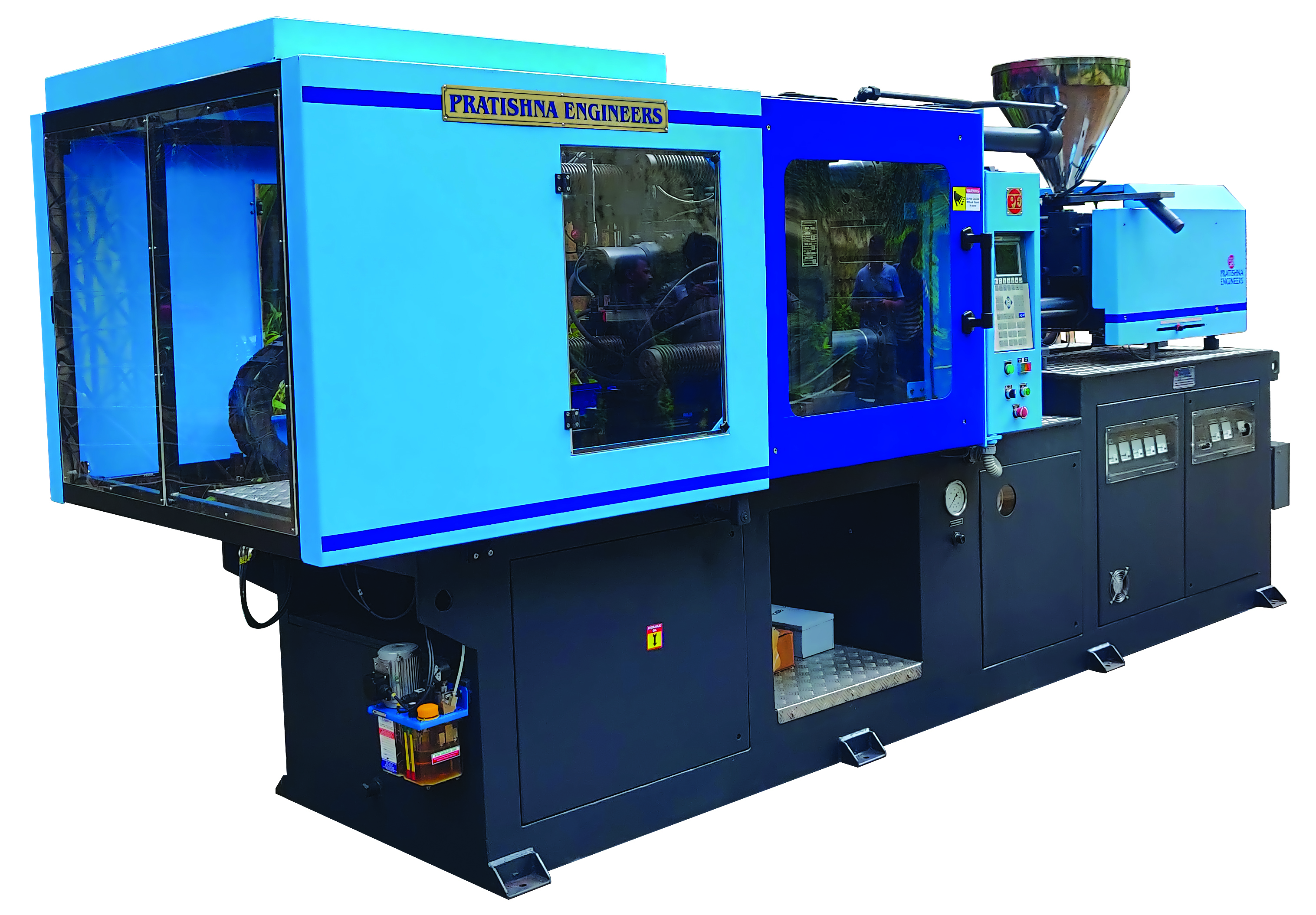 Blue Plastic Cap Making Machine