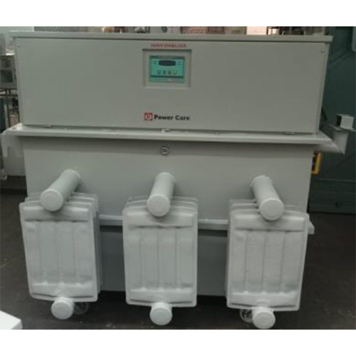 200kva 3phase Oil Cooled Stabilizers - Input Voltage: 340v-480v Volt (V)