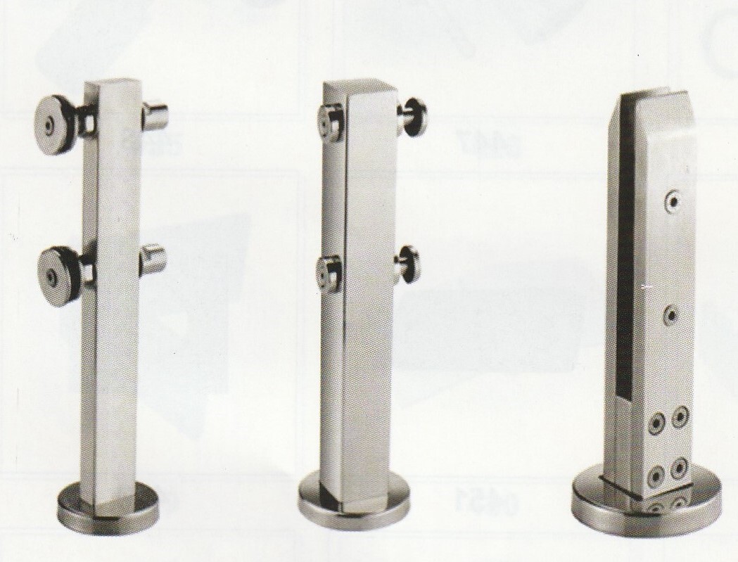 Stainless Steel F Bracket - Dimensions: 40x10x12mm | Eco-friendly, Antique Style, Welding Technics, Gross Weight: 1.1kg, Ideal For Glass Stair & Balcony Railings