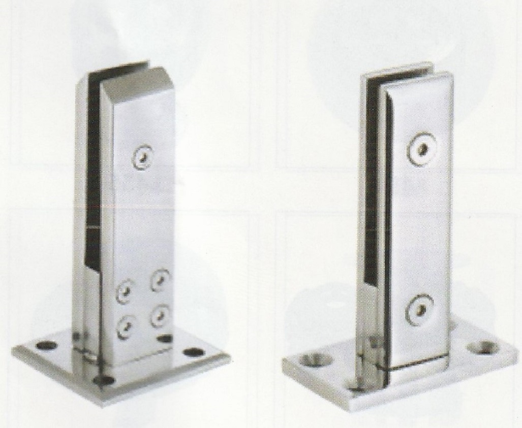 Stainless Steel F Bracket - Dimensions: 40x10x12mm | Eco-friendly, Antique Style, Welding Technics, Gross Weight: 1.1kg, Ideal For Glass Stair & Balcony Railings