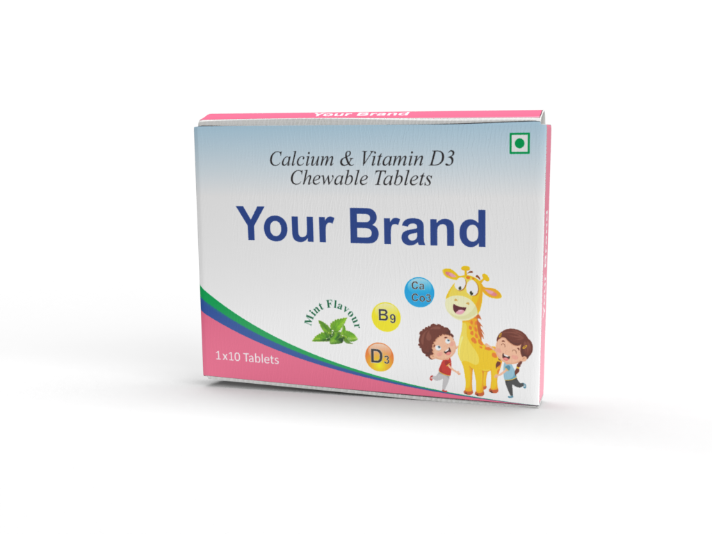 Calcium And Vitamin D3 Chewable Tablet