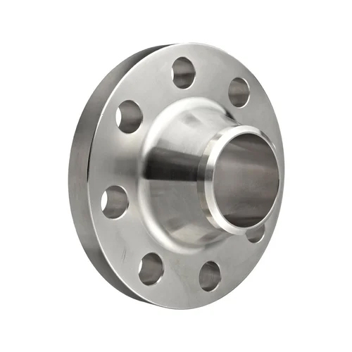Steel Flanges - Mild Steel, Various Sizes, Silver Color | Durable Round Flanges for Industrial Applications