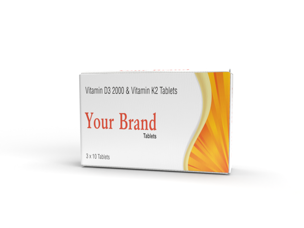 Vitamin D3 And Vitamin K2 Tablet