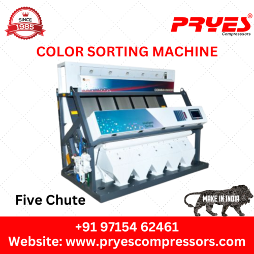 Rice Color Sorting Machine - 12 Chute Accuracy: 99 %