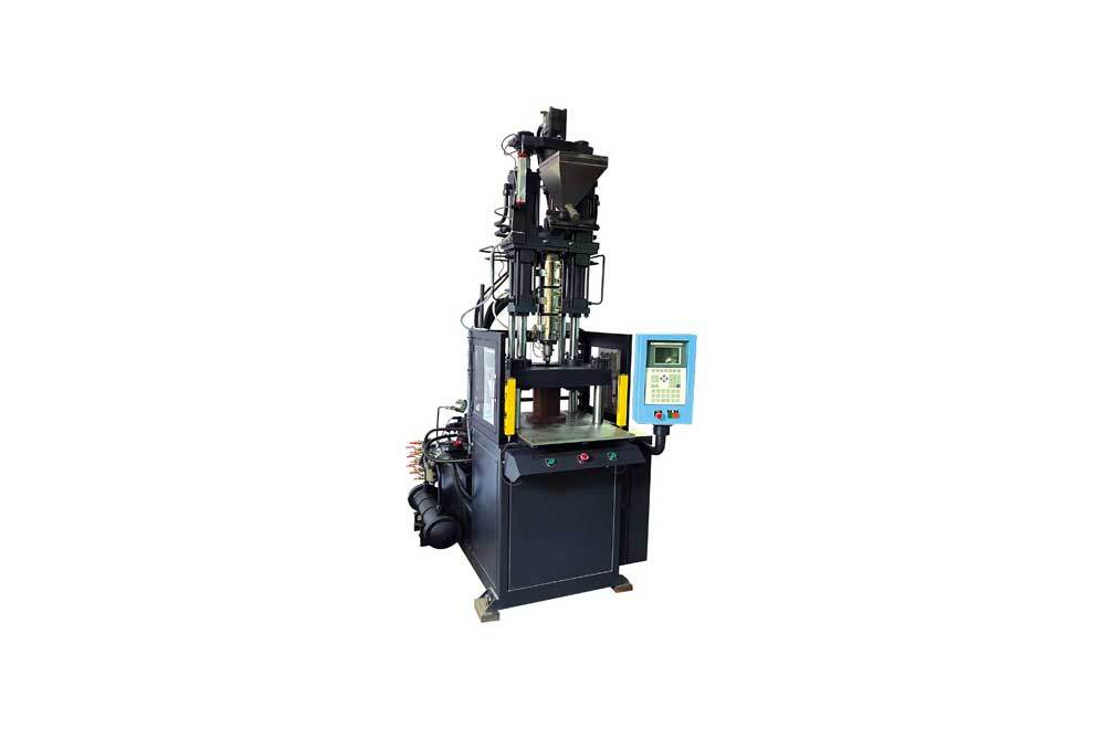 Black Vertical Locking Vertical Injection Sliding Double Station