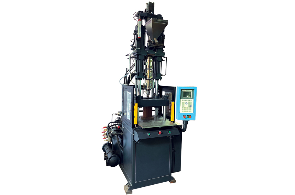 Black Vertical Locking Vertical Injection Sliding Double Station